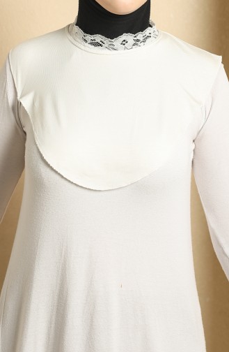 Cream Neck Cover 190399-02