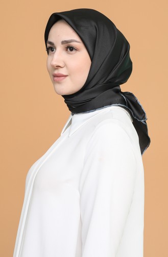 Light Black Hoofddoek 15275-06