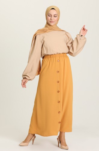 Mustard Rok 1010041ETK-09