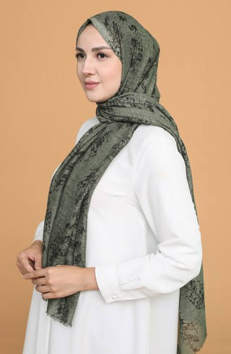 Teal Shawl 1003-11