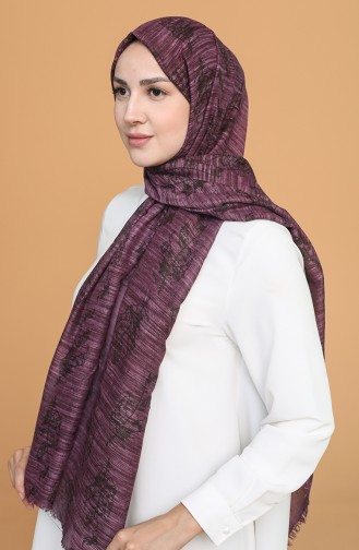 Plum Shawl 1003-14