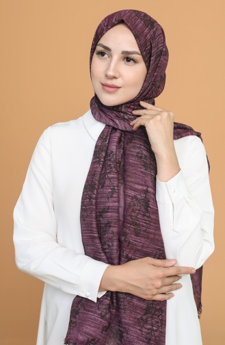 Plum Shawl 1003-14