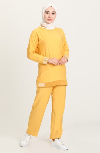 Saffron Colored Suit 1020212TKM-10