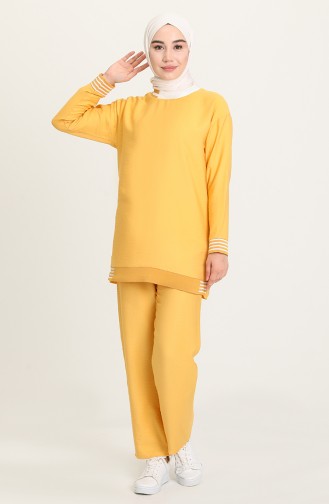 Saffron Colored Suit 1020212TKM-10