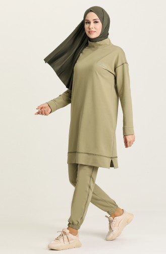 Khaki Trainingspak 0435-04