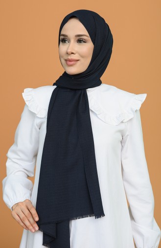 Navy Blue Shawl 1200RSL-01