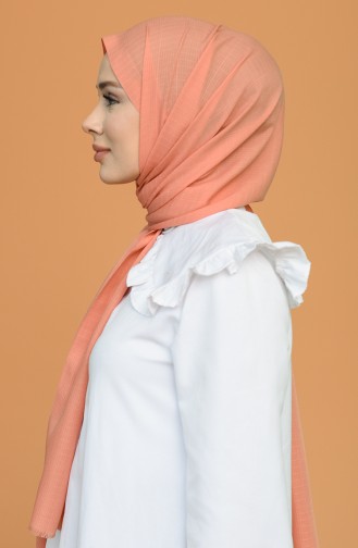 Peach Color Shawl 1200RSL-04