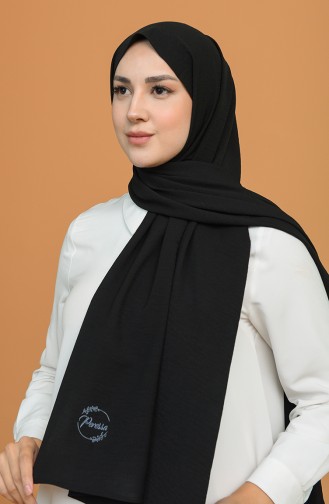 شال أسود 1370CZ-06