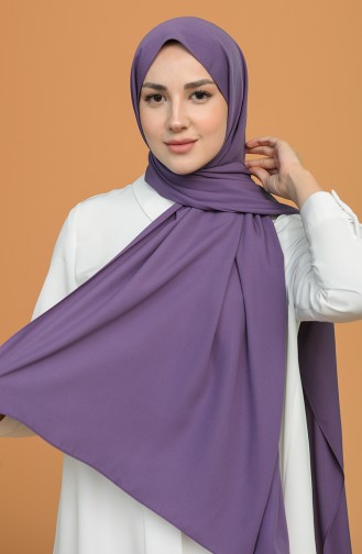 Violet Color Shawl 2573PRS-13