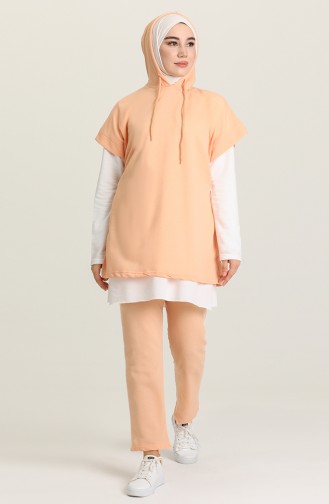 Peach Pink Suit 2371-10