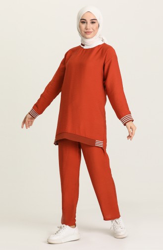 Brick Red Suit 1020212TKM-09