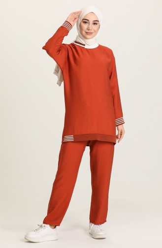 Brick Red Suit 1020212TKM-09