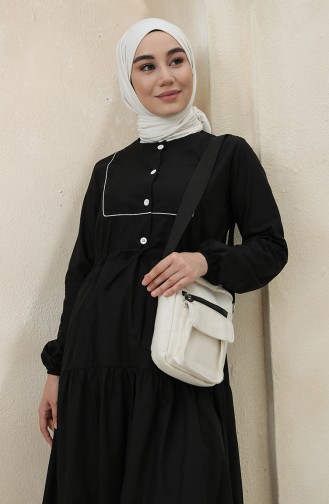 Robe Hijab Noir 4345-06