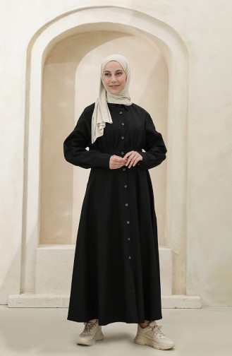 Robe Hijab Noir 4370-02