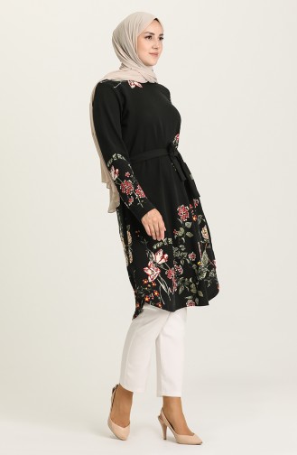 Büyük Beden Tunik 2700D-01 Siyah