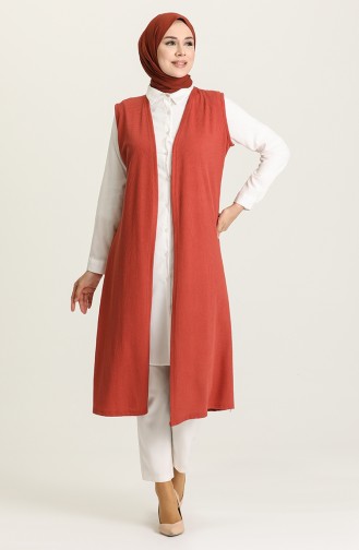 Brick Red Waistcoats 8358-02
