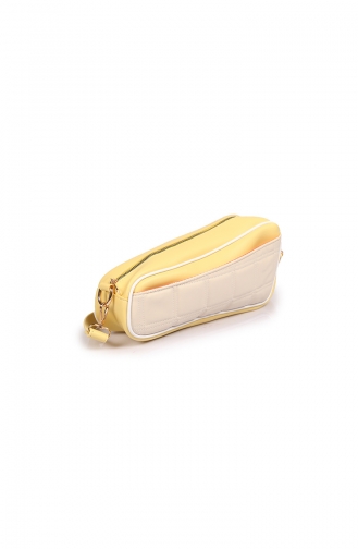 Beige Schultertasche 74Z-03