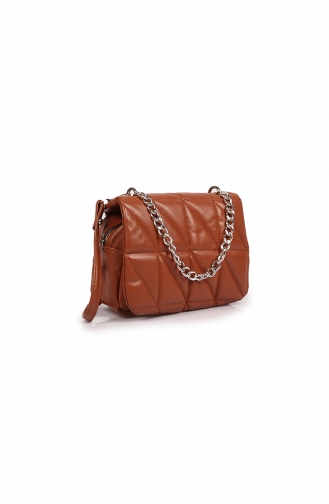 Tobacco Brown Shoulder Bag 48Z-02