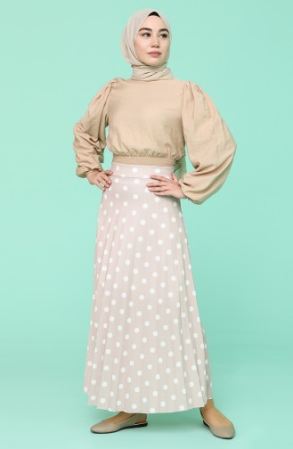 Beige Rok 61046-04