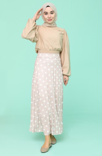 Beige Skirt 61046-04