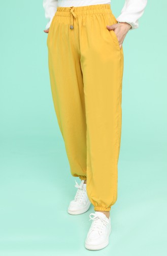 Pantalon Jaune 0192-14