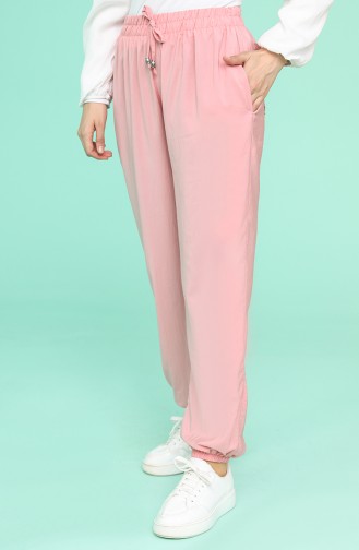 Pantalon Rose Orange pâle 0192-15