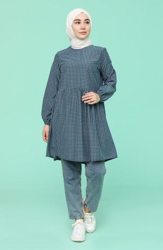 تونيك أزرق كحلي 1651B-01