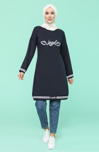 Navy Blue Tunics 1057-02