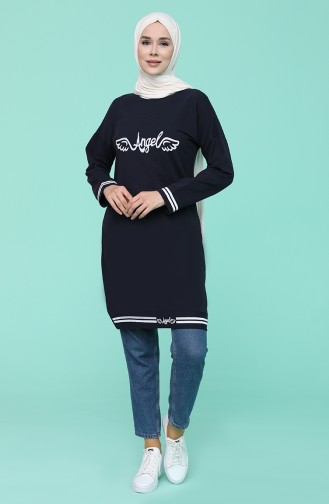 Navy Blue Tunics 1057-02