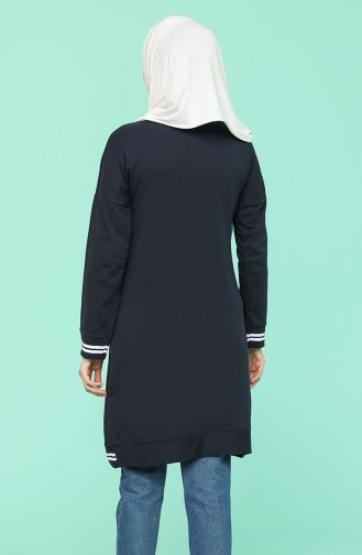 Navy Blue Tunics 1057-02