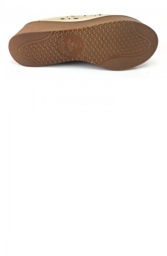 Beige Summer slippers 7968