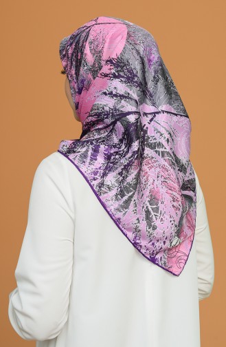 Purple Scarf 1452AMZ-04