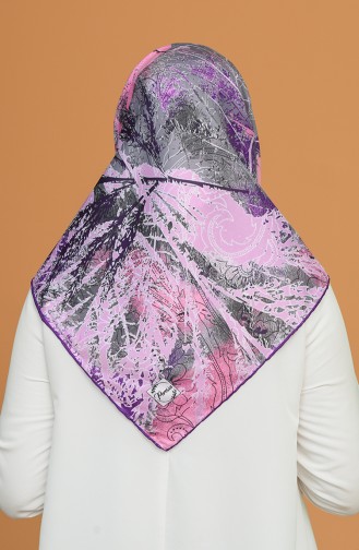 Purple Scarf 1452AMZ-04