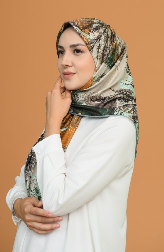 Sea Green Scarf 1452AMZ-10