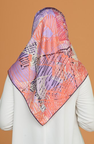 Pinkish Orange Hoofddoek 2451YNG-06