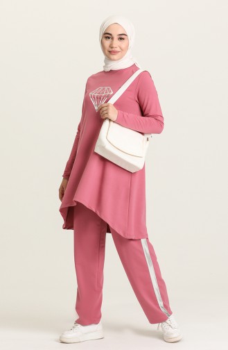 Dusty Rose Tracksuit 10316-02