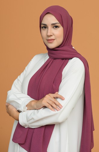 Dark Dusty Rose Shawl 1017-23