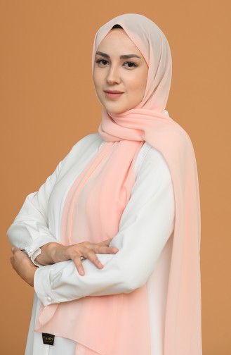 Peach Pink Shawl 1030-01