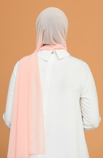 Peach Pink Shawl 1030-01