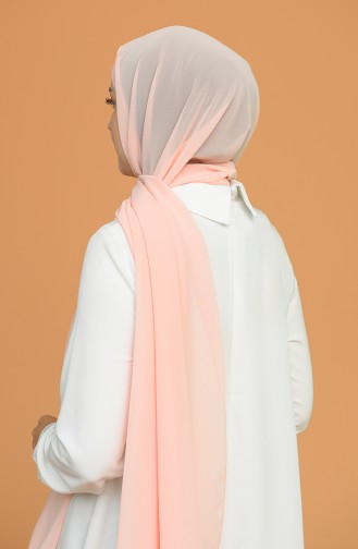 Peach Pink Shawl 1030-01