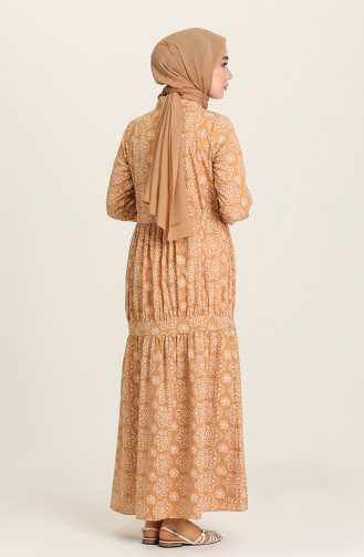 Robe Hijab Camel 5467-03