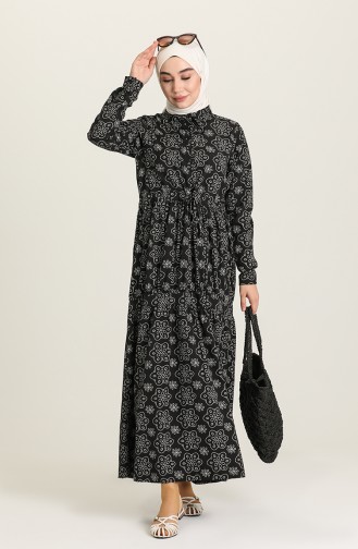 Black İslamitische Jurk 5467-05