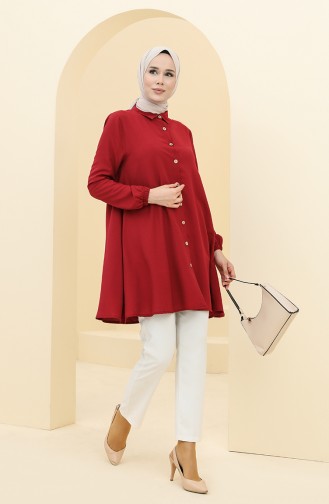 Claret red Tuniek 1428-01