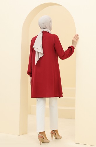 Claret red Tuniek 1428-01