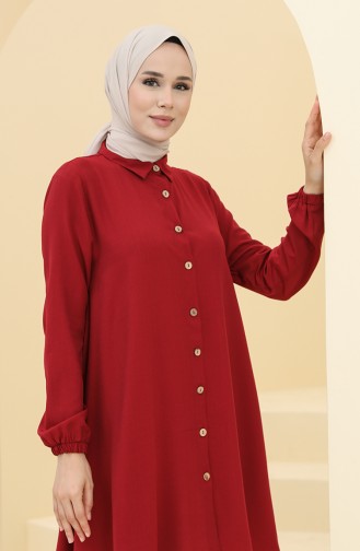 Claret red Tuniek 1428-01