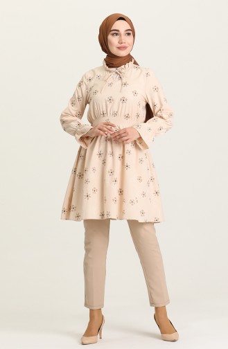 Beige Tunics 1023-02