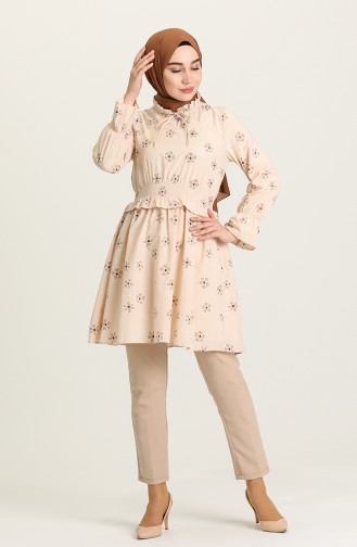 Beige Tunikas 1023-02