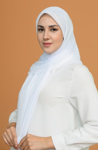 وشاح أبيض 90105-46