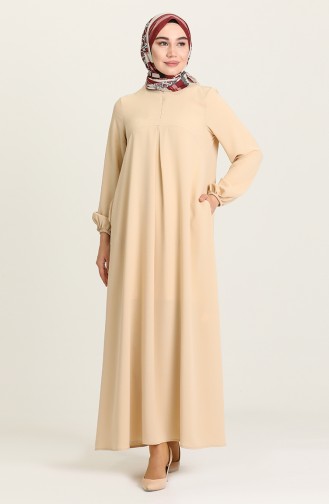 Beige Abaya 4362-04