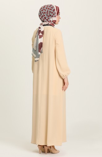 Beige Abaya 4362-04